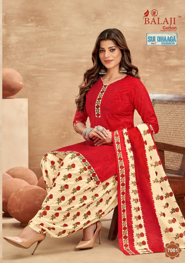 Balaji Sui Dhaaga Vol-7 Cotton Exclusive Designer Readymade Collection